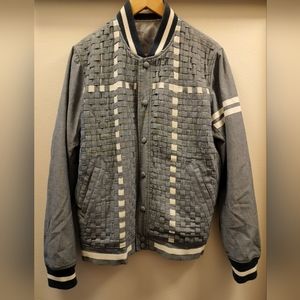 Japanese Brand × Streetwear Japanese Baseball Woven Jacket Fred Segal